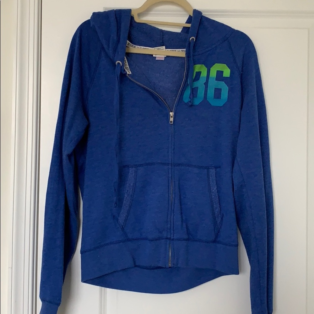 PINK zip-up hoodie